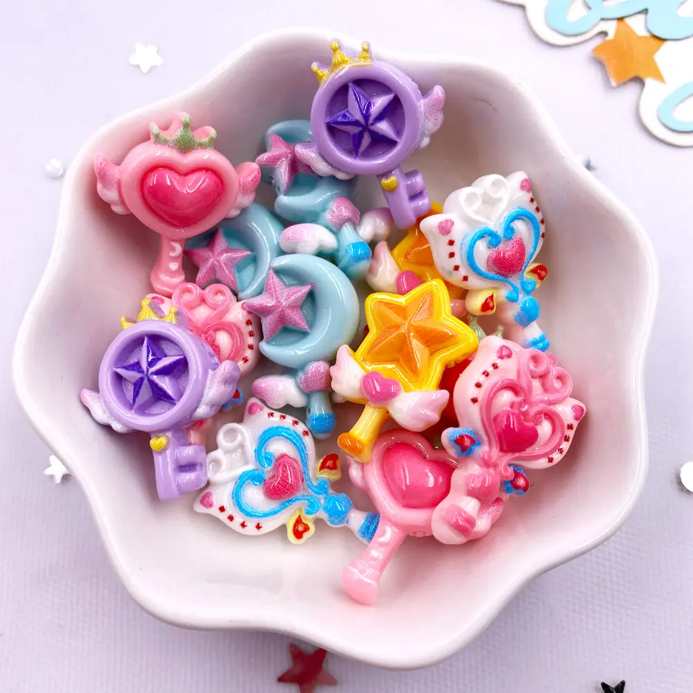 Paradise Jewelry & Watches Llc Photos - 20PCS Resin Colorful Cartoon Love Magic