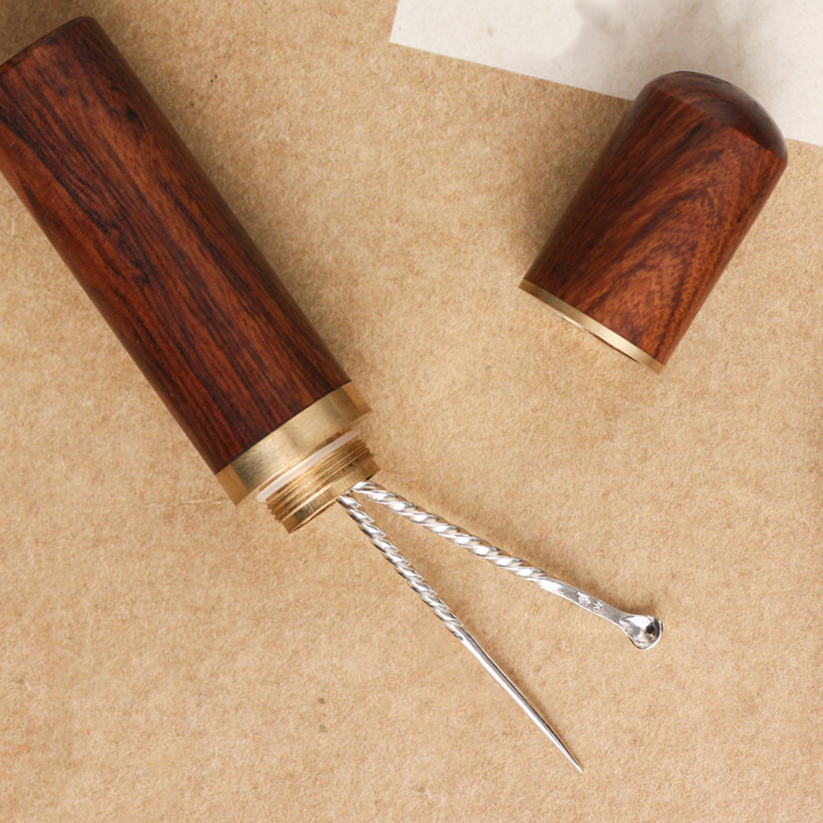 Jewelry Box With Watches - 2Pcs Wooden Needle Storage Box Premium