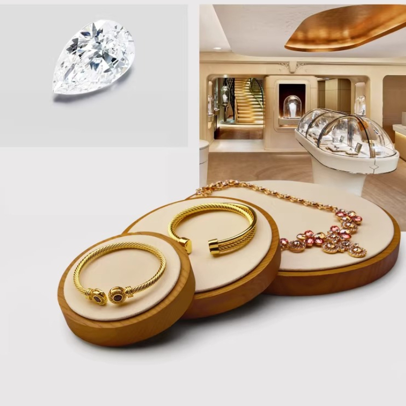 Jewelry Store For Watches - Solid Wood Jewelry Display Tray for