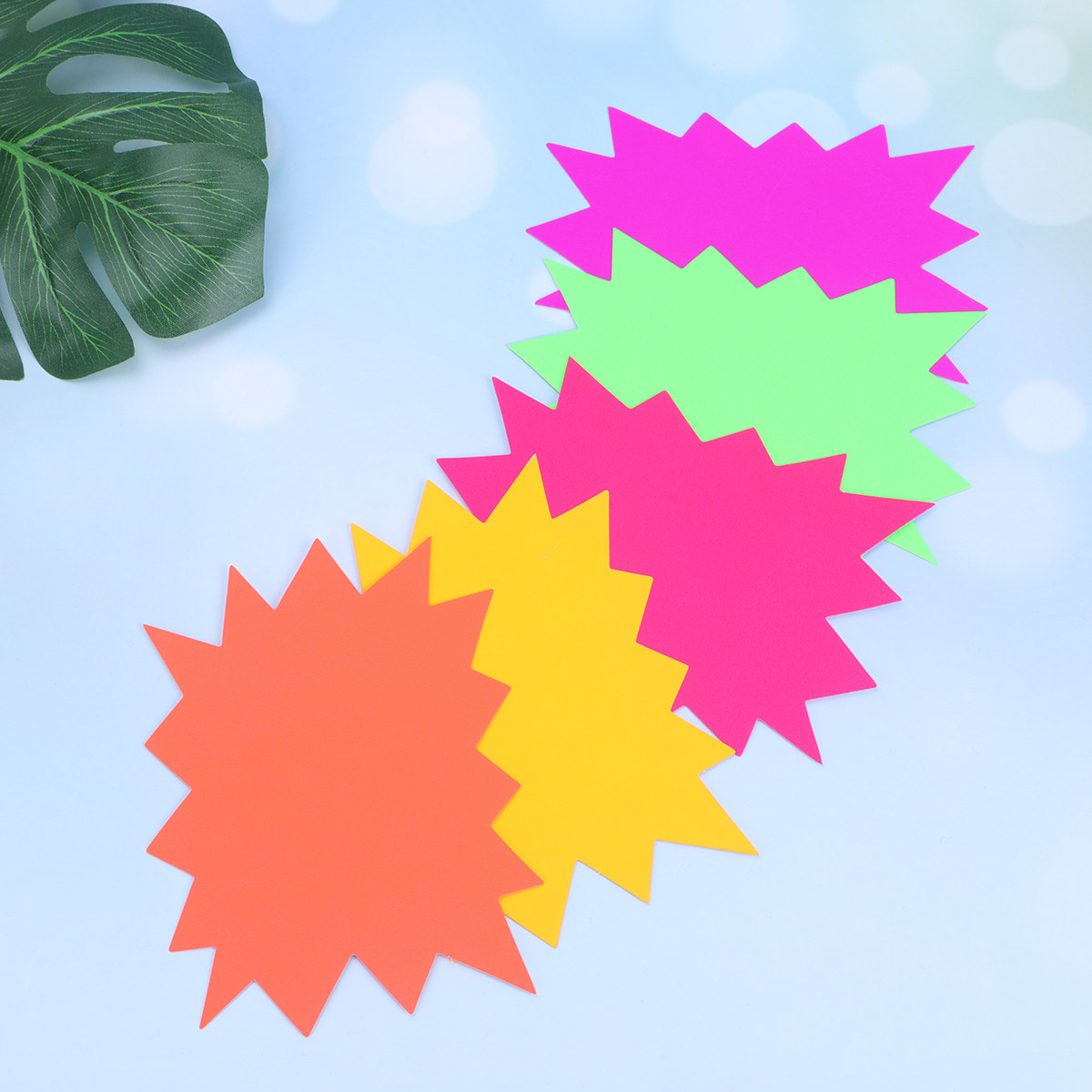Jewelry Store For Watches - Fluorescent Exploding Price Tags Paper Labels