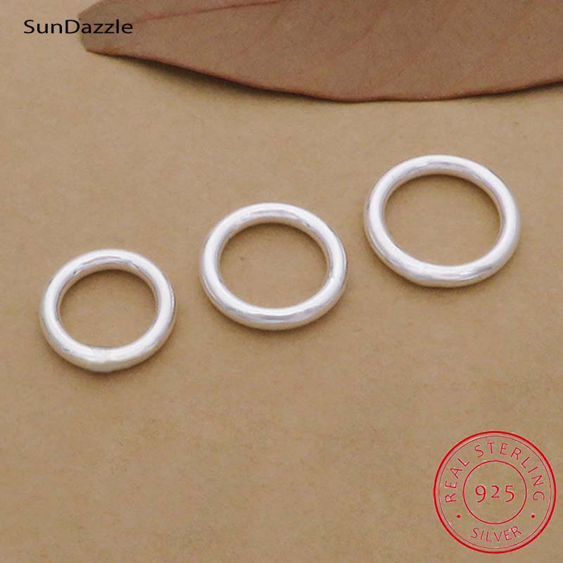 Sterling Silver Ring - 10pcs Genuine Real Pure Solid 925