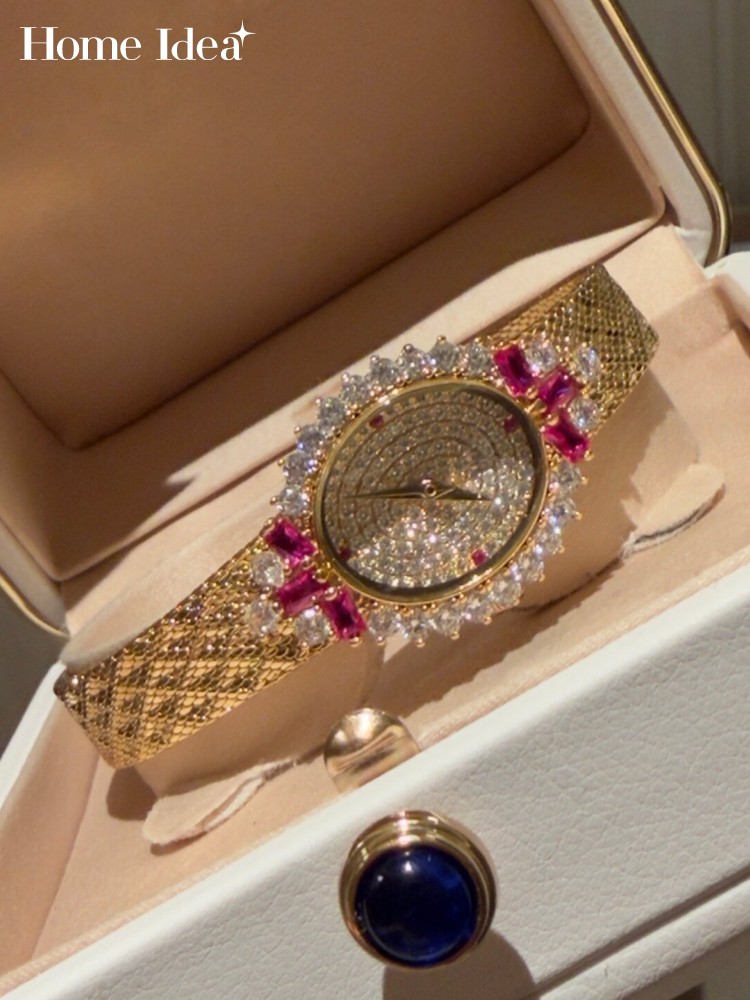 Jewelry Watches For Ladies - Vintage Ladies Oval Shape Quartz Watch