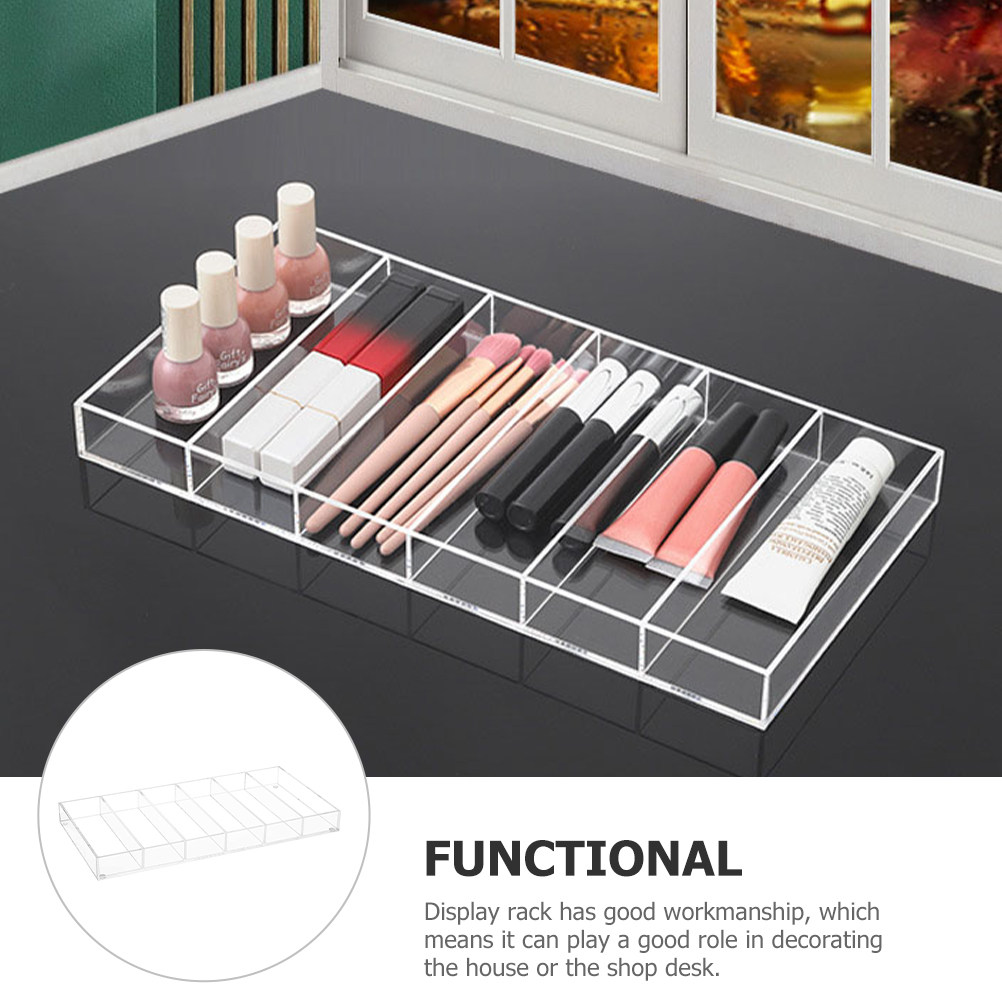 Jewelry With Watches - 6 Slots Sunglasses Organizer Tray Acrylic