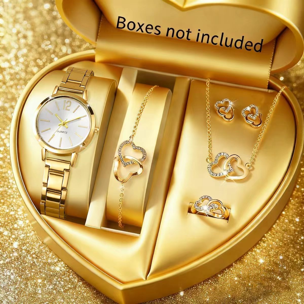 6PCS Fashion Women's Quartz Wa - огляд і ціна Jewelry Watches For Ladies