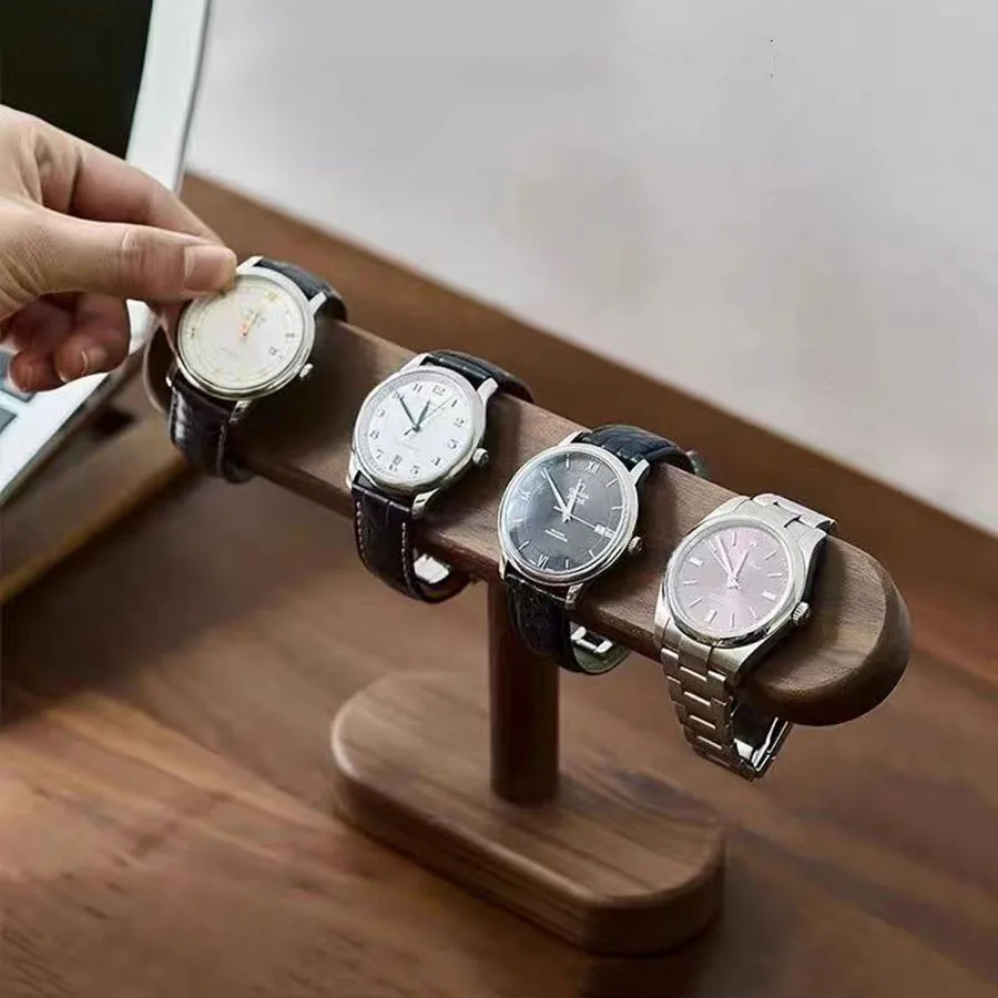 Creative Solid Walnut Wood Jew - огляд і ціна Jewelry Store For Watches