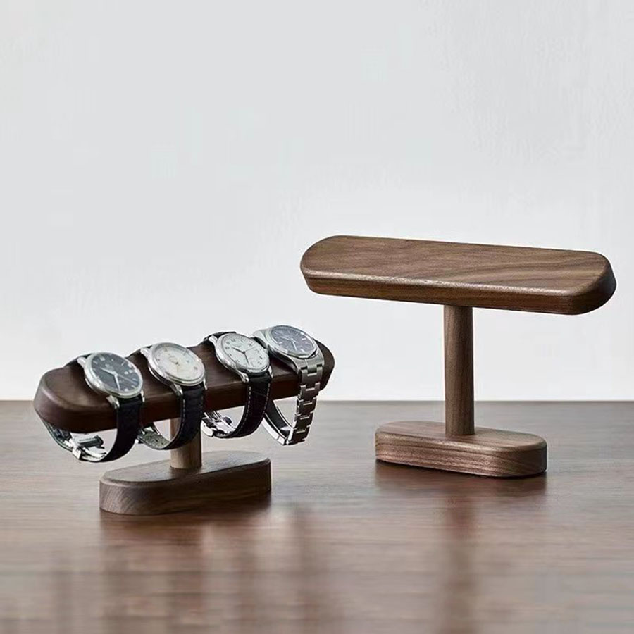 Creative Solid Walnut Wood Jew - огляд і ціна Jewelry Store For Watches