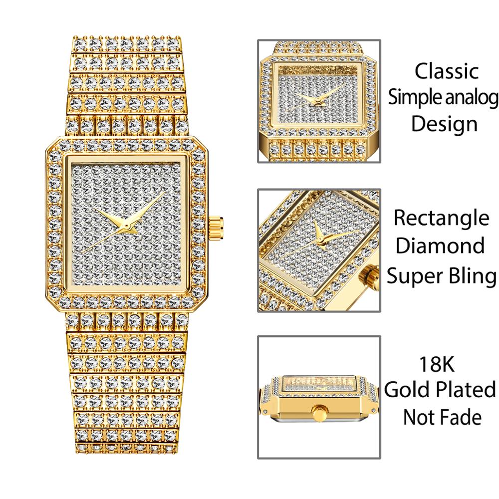 MISSFOX Diamond Watch For Wome - огляд і ціна Jewelry Watches Gold