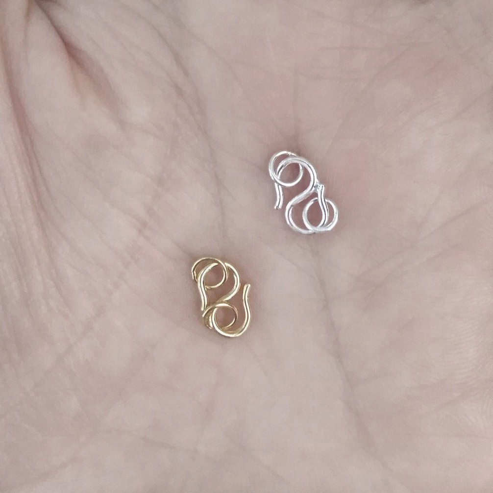 10pcs Clasps In Silver Real 92 - огляд і ціна Sterling Silver Ring