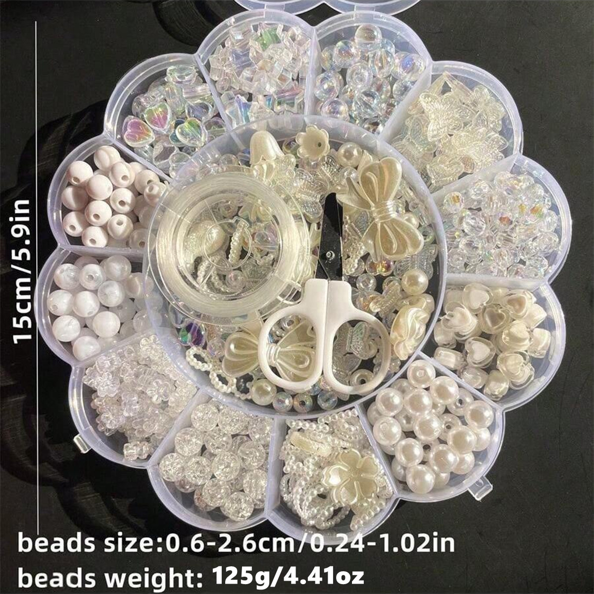 2Set/1Set 13 Grids Acrylic Flo - огляд і ціна Fine Jewelry & Watches Photos