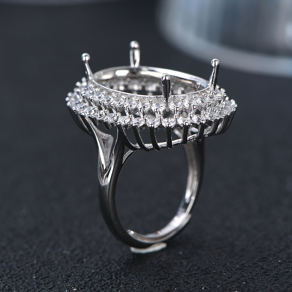 13x18mm S925 Sterling Silver R - огляд і ціна Sterling Silver Ring