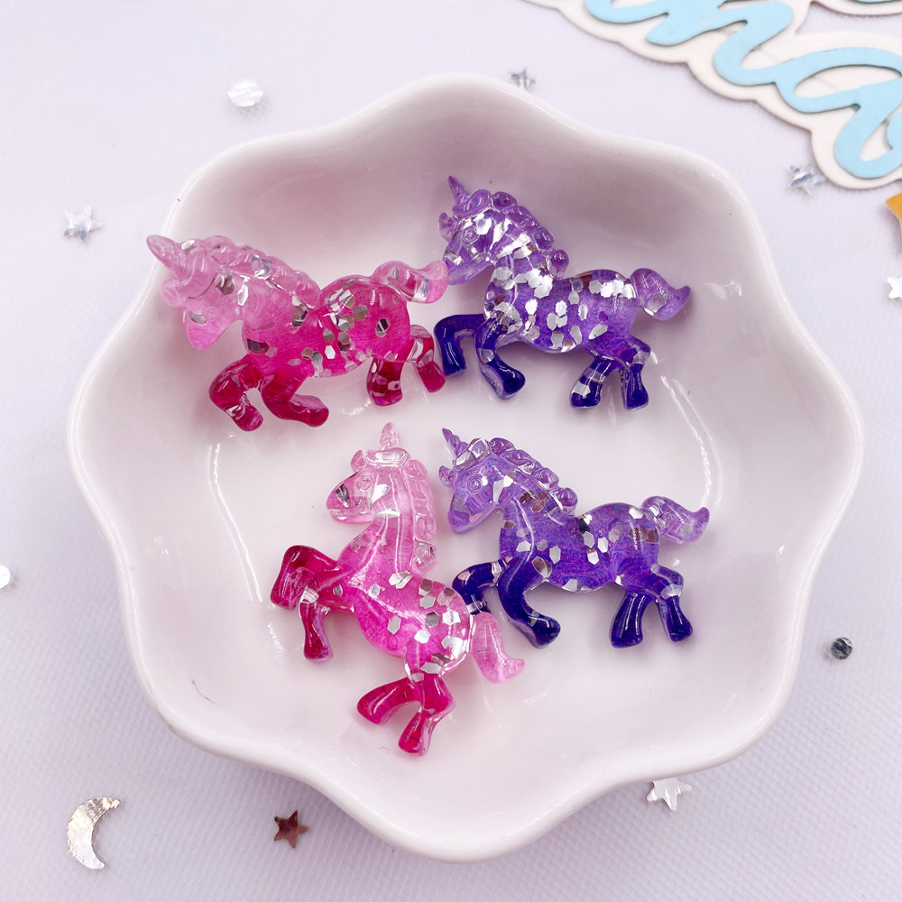 6PCS Colorful Resin Glitter 3D - огляд і ціна Paradise Jewelry & Watches Llc Photos