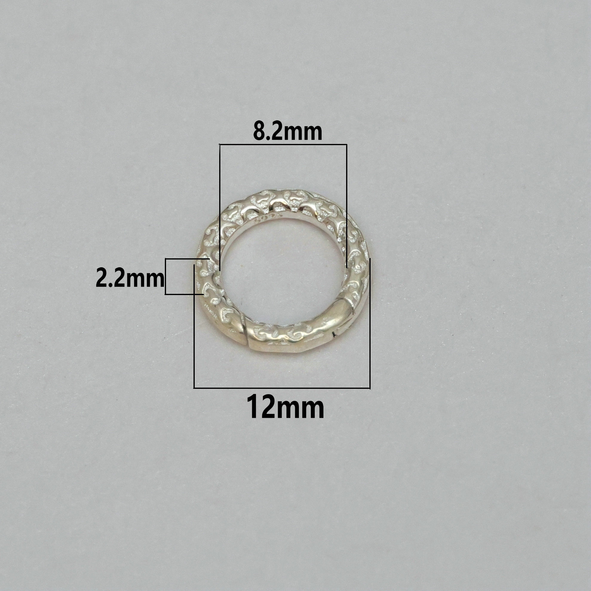 1PC 925 Sterling Silver Round  - огляд і ціна Fine Jewelry & Watches Photos