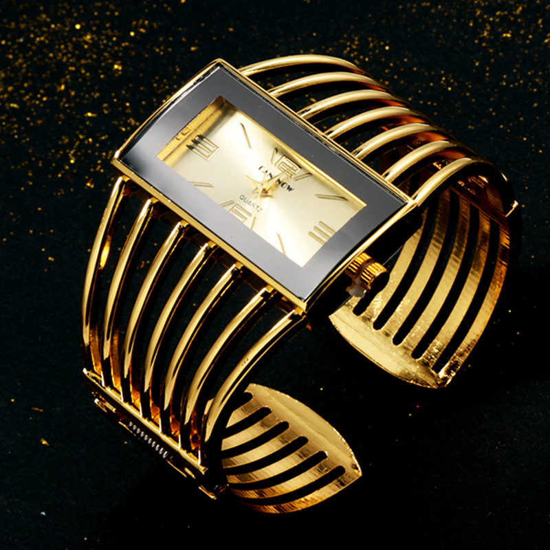 Female Bracelet Watch Luxury R - огляд і ціна Jewelry Watches Gold