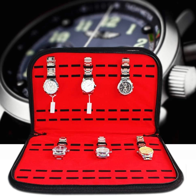 20 Slots Watch Storage Bag Con - огляд і ціна Jewelry Box With Watches