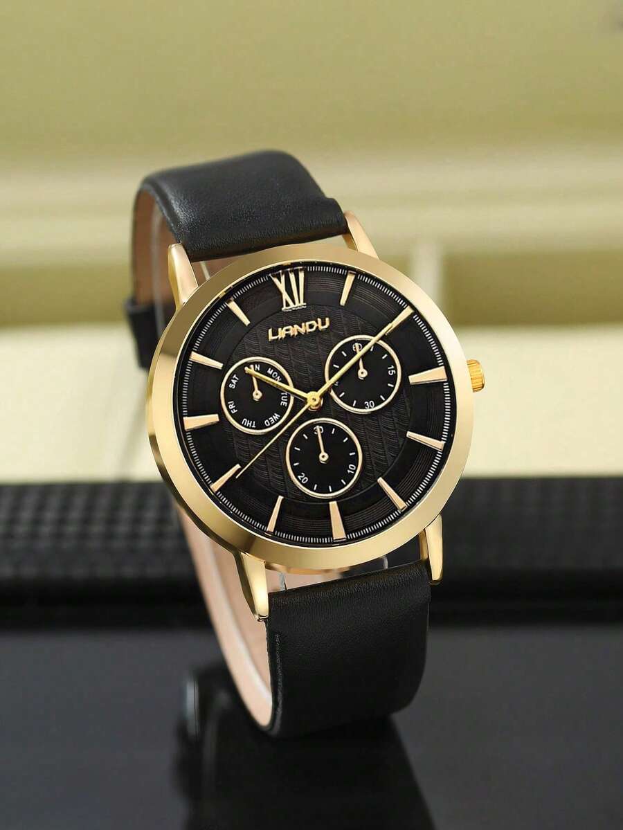 LIANDU LIANDU 1 Set Men's Fash - огляд і ціна Jewelry With Watches
