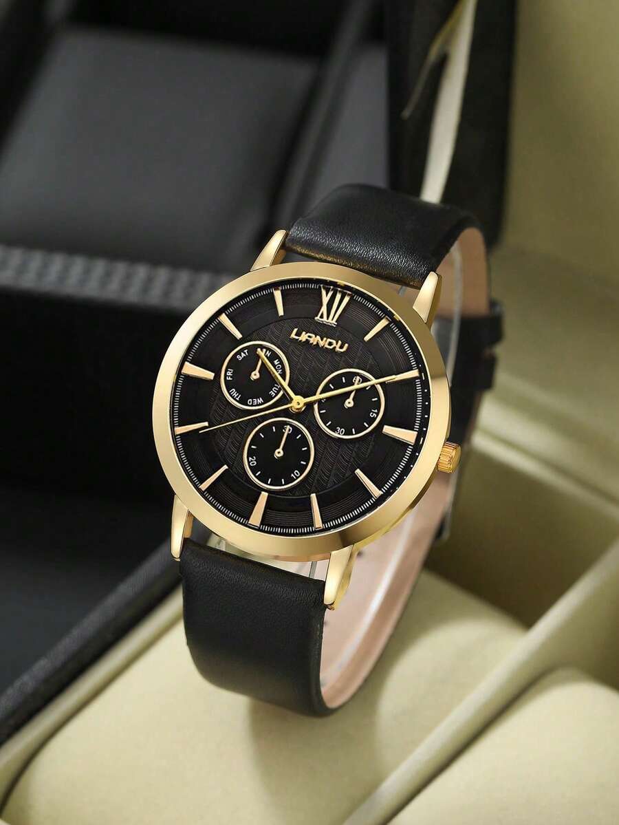LIANDU LIANDU 1 Set Men's Fash - огляд і ціна Jewelry With Watches