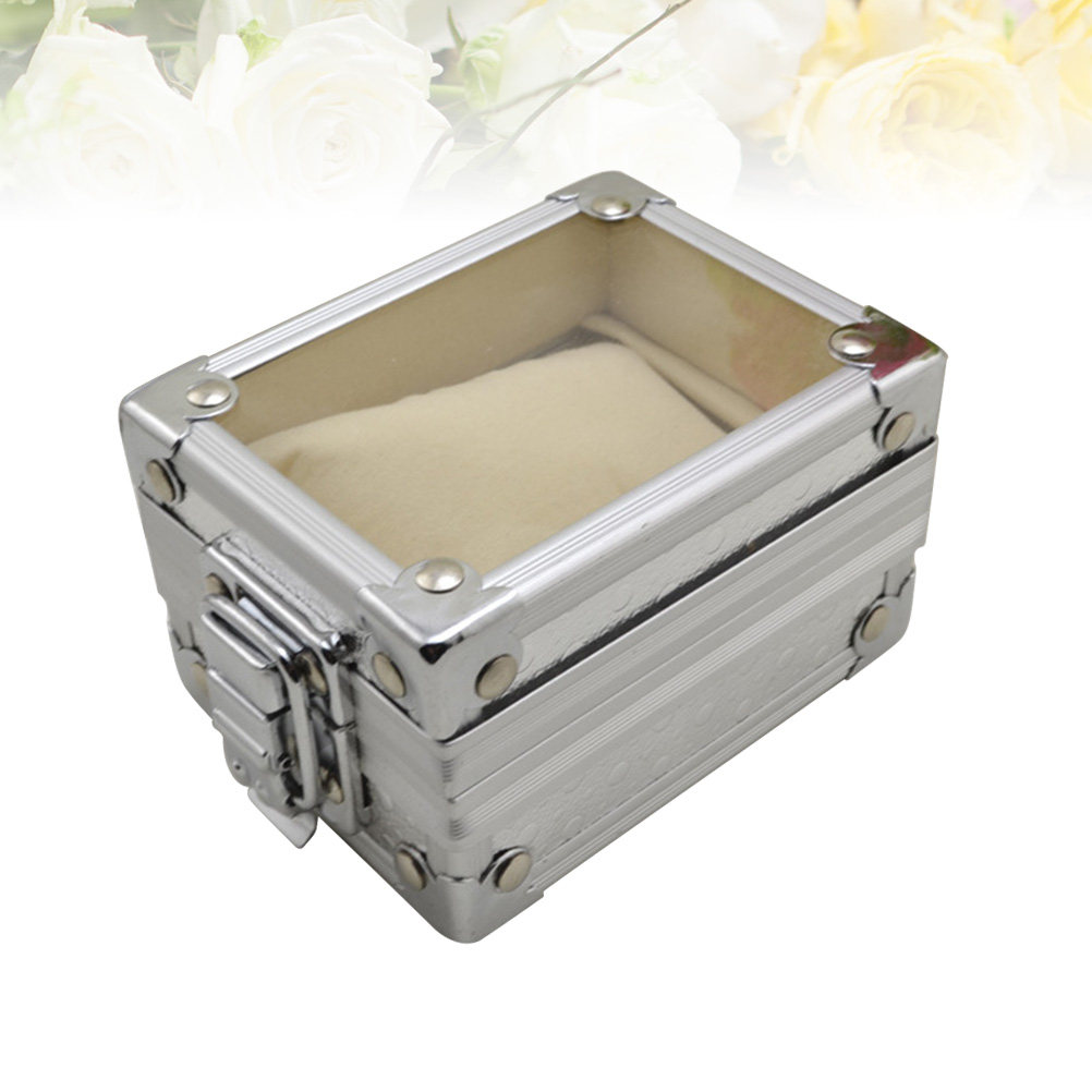 Luxury Transparent Lid Watch B - огляд і ціна Jewelry Box With Watches