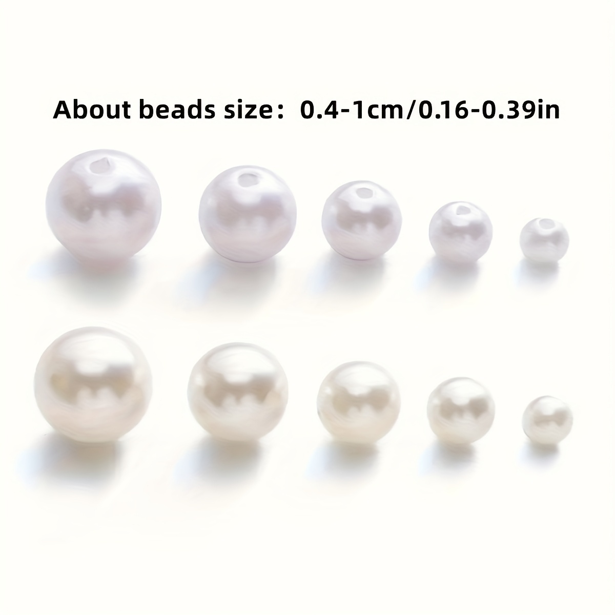 1388pcs 4/6/8/10mm Black, Whit - огляд і ціна Fine Jewelry & Watches Photos