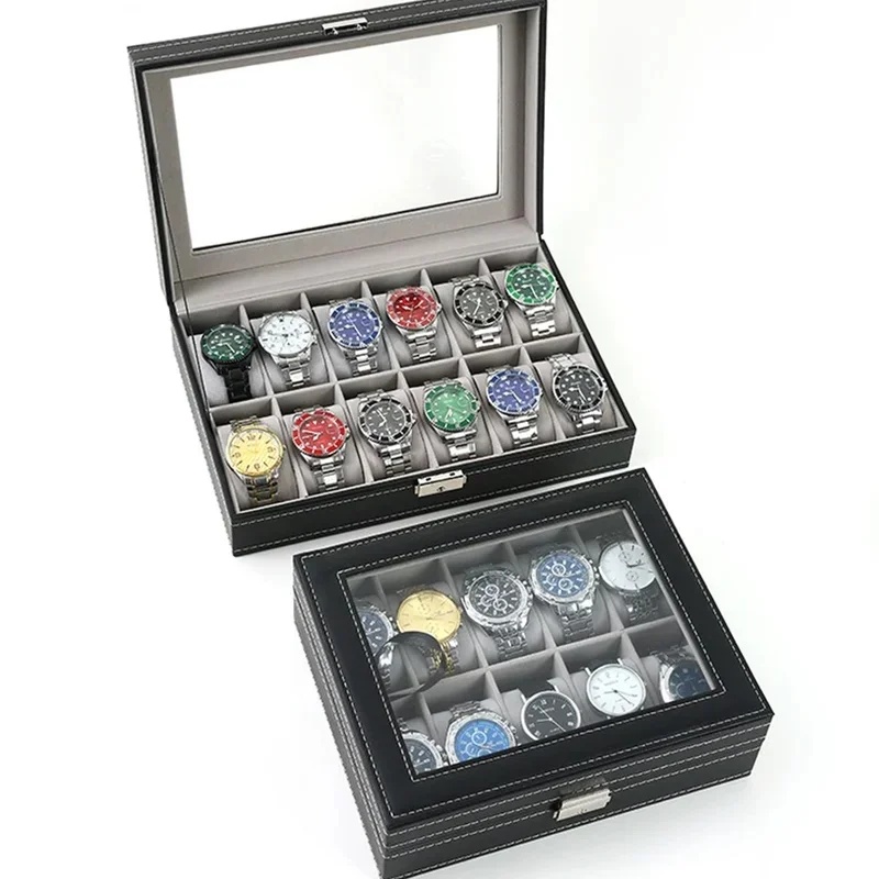 PU Leather Display Organizer B - огляд і ціна Jewelry With Watches