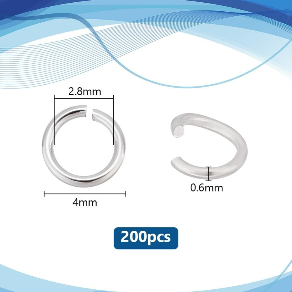 200pcs 925 Sterling Silver Pla - огляд і ціна Sterling Silver Ring