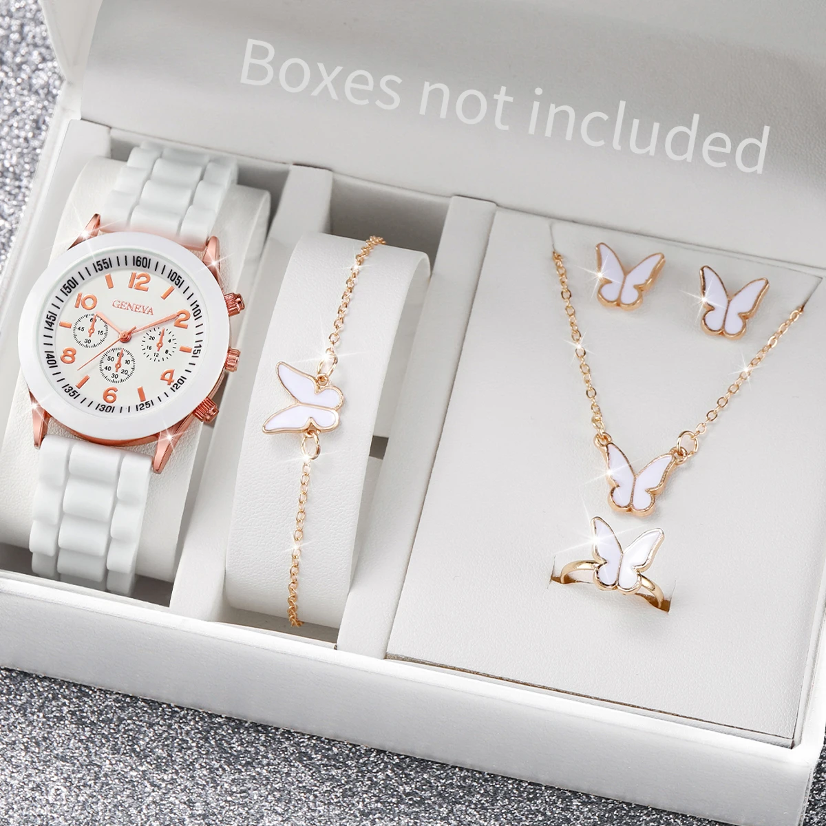 5/6PCS Fashion Women Watches C - огляд і ціна Jewelry Watches For Ladies