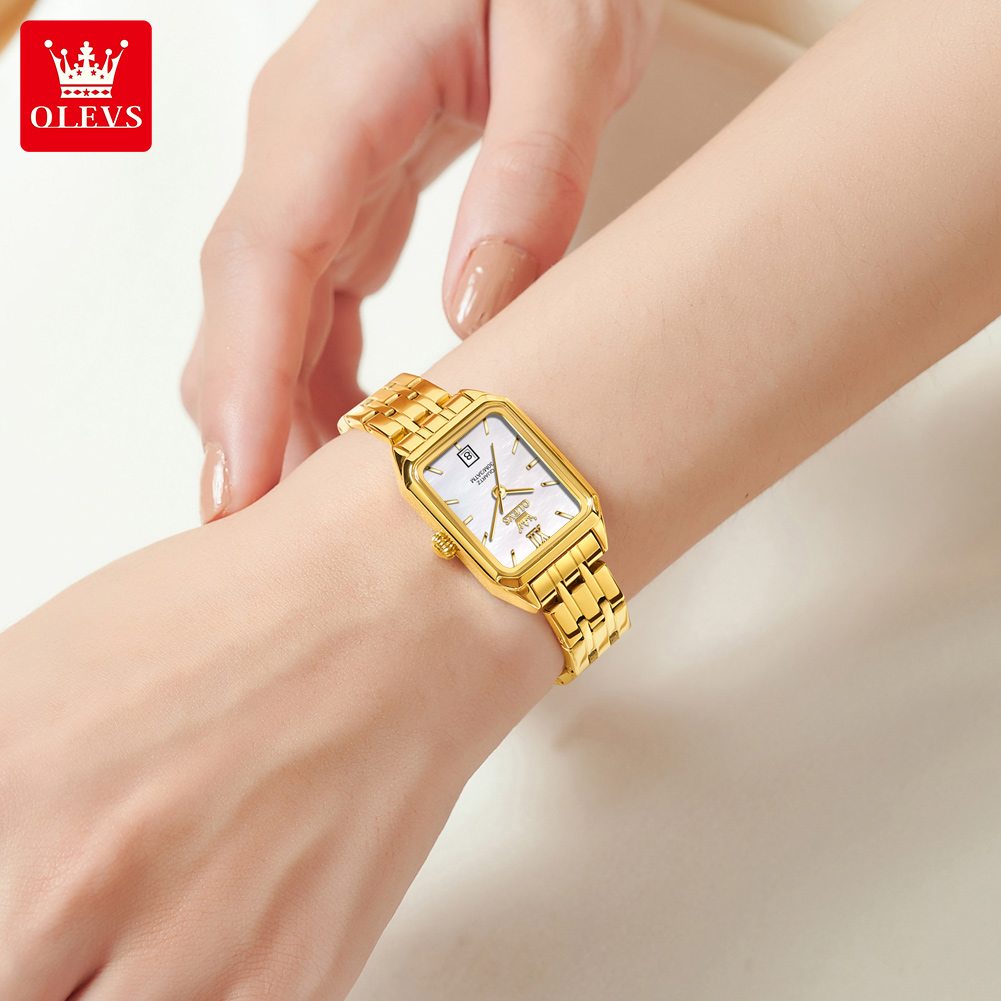 OLEVS 5616 New Quartz Watch fo - огляд і ціна Jewelry Watches Gold