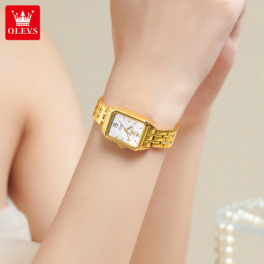 OLEVS 5616 New Quartz Watch fo - огляд і ціна Jewelry Watches Gold